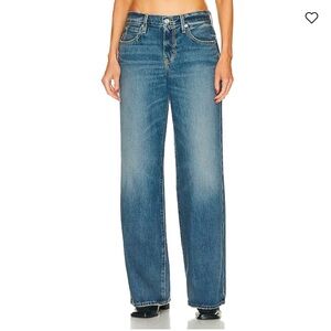 SLVRLAKE Mica Low Slung Jeans in Rushing River